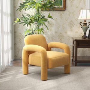 LunaLoft – Modern Velvet Accent Chair