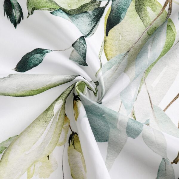 Gibelle Sage Green Eucalyptus Shower Curtain - Image 6