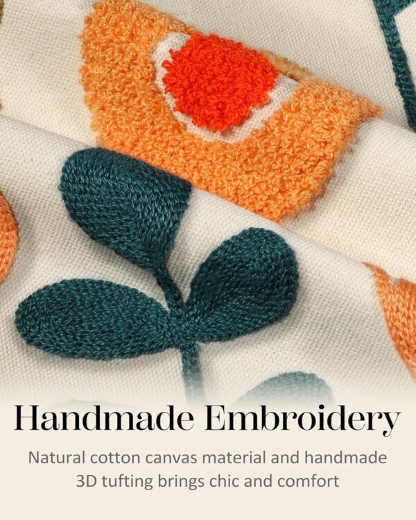 BotaniCozy Embroidered Pillow Cover - Image 3